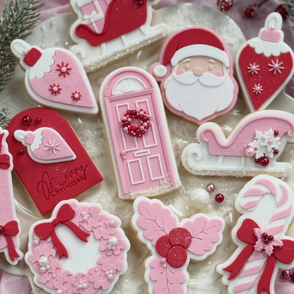 Point Bauble (Stars) - Cookie Stamp & Cutter