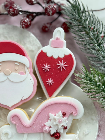 Point Bauble (Stars) - Cookie Stamp & Cutter