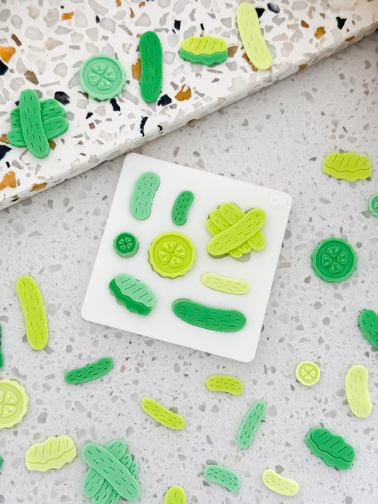 Pickle Mini Mix - Finger Press Fondant Mould