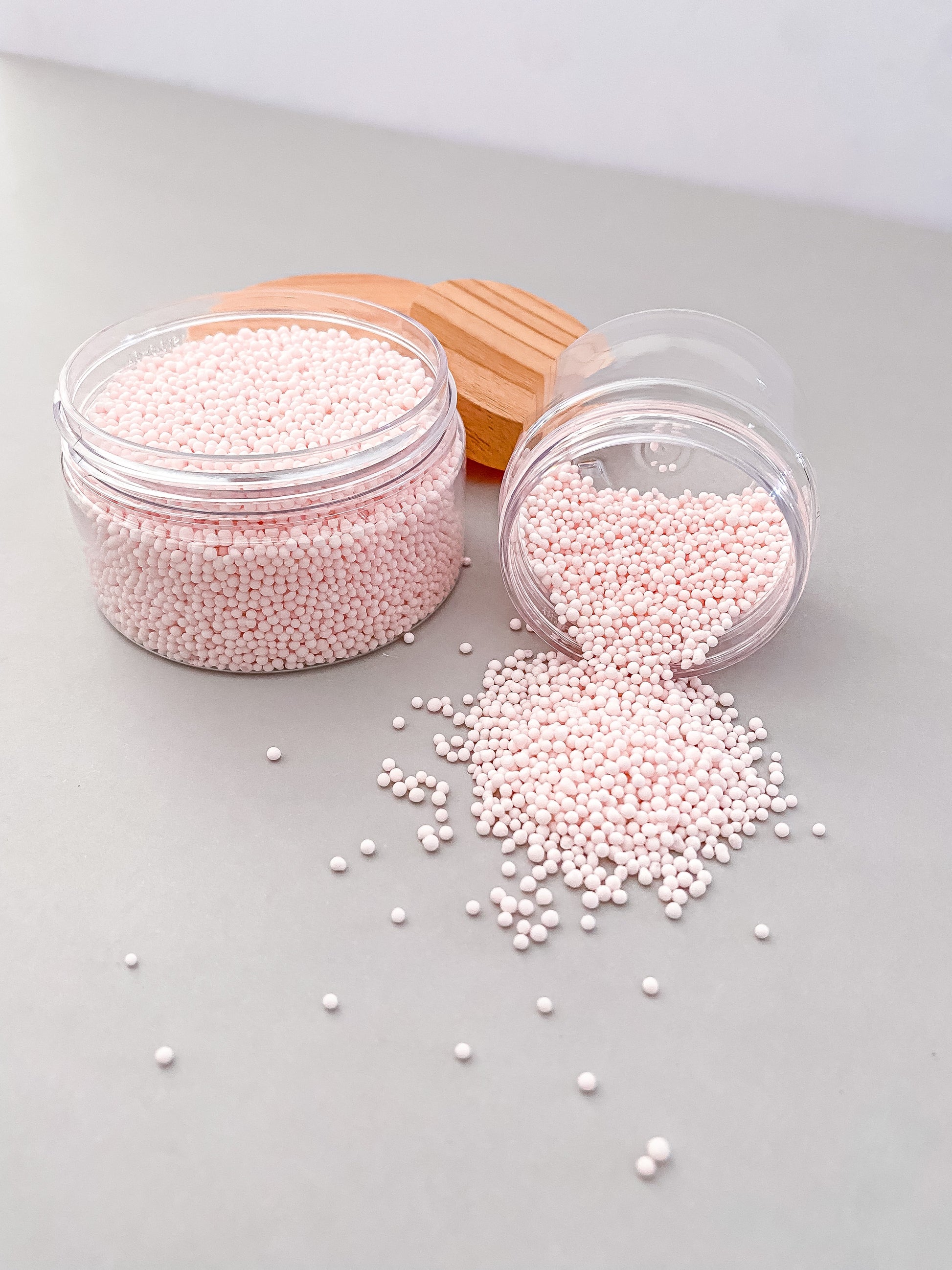 Pink Marshmallow Nonpareils – Edible Sprinkles for Cakes, Cookies & Cupcakes