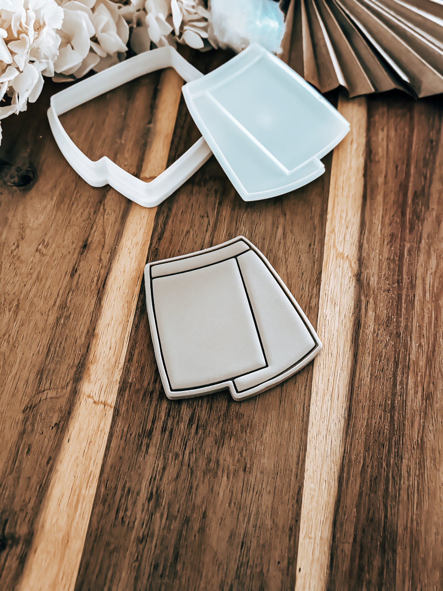 Skirt (Dreamhouse) - Cookie Stamp and Cutter - Fondant & Sugar Cookies