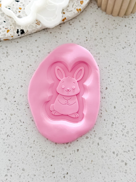 Sunny Bunny Stamp & Cutter - Perfect for Fondant & Sugar Cookies