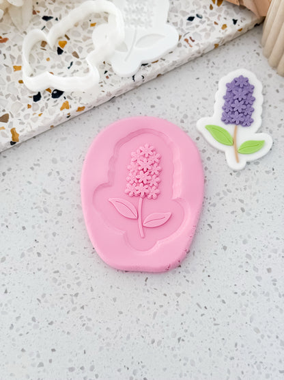 Wildflower Cluster Stamp & Cutter - Perfect for Fondant & Sugar Cookies