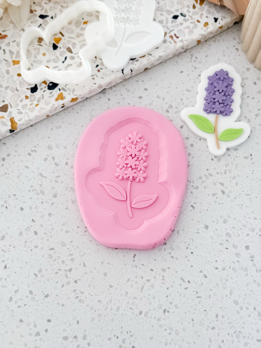 Wildflower Cluster Stamp & Cutter - Perfect for Fondant & Sugar Cookies