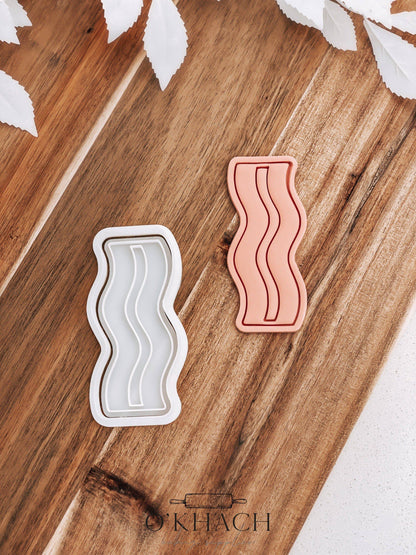 Bacon Cookie Stamp and Cutter - O'Khach Baking Supplies