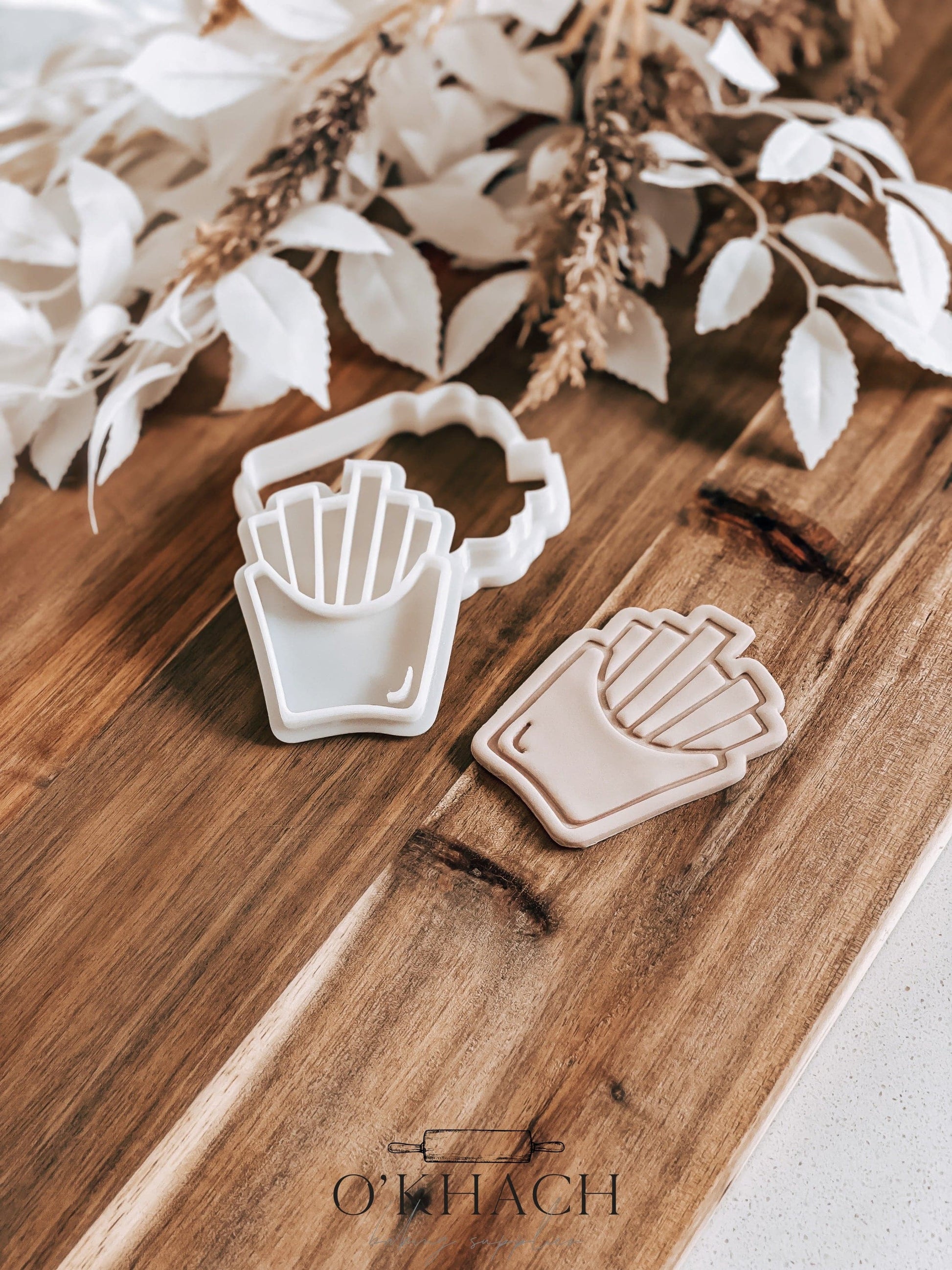 French Fries Cookie Stamp and Cutter - O'Khach Baking Supplies