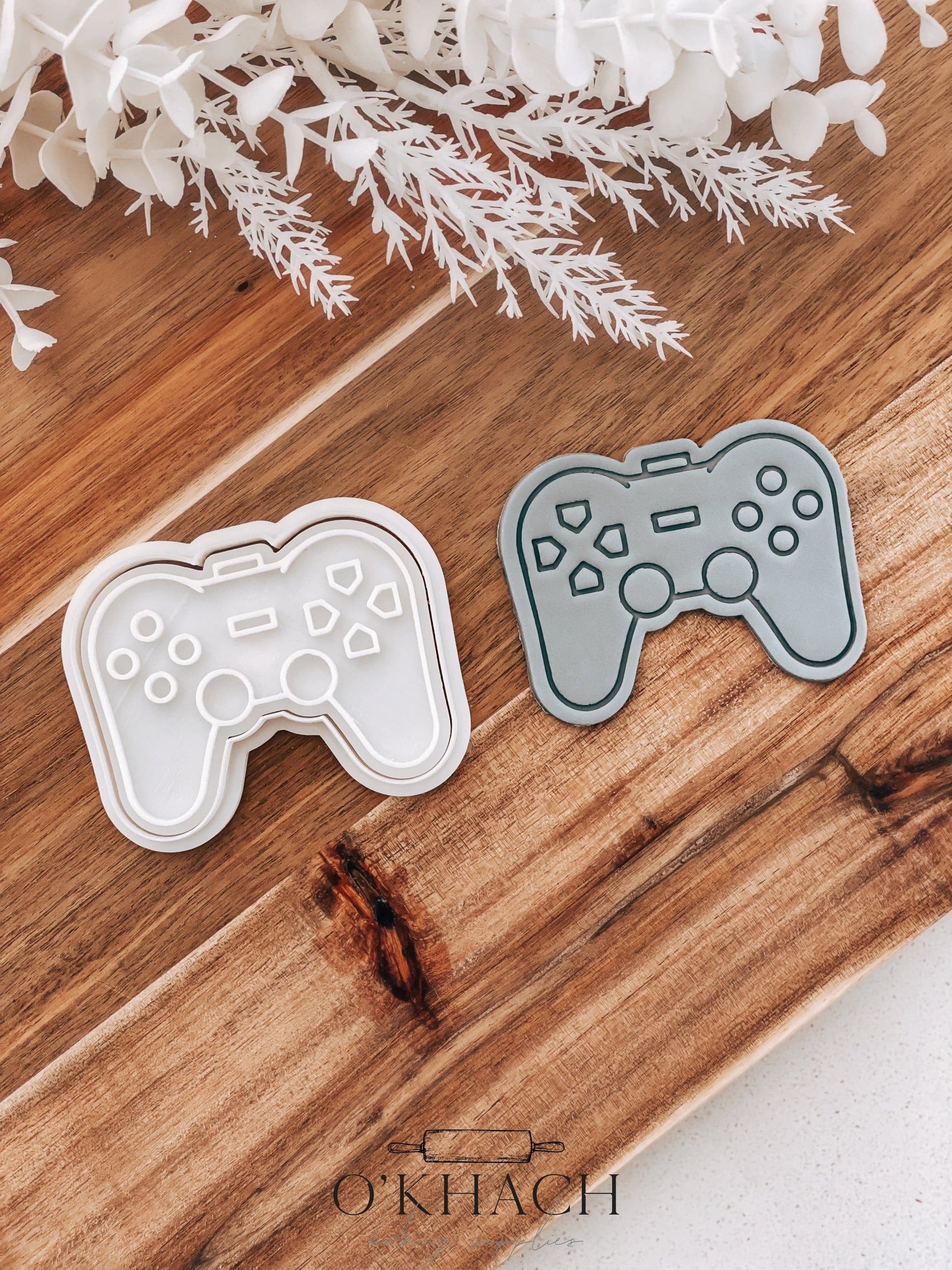 Game Controller Cookie Stamp and Cutter - O'Khach Baking Supplies