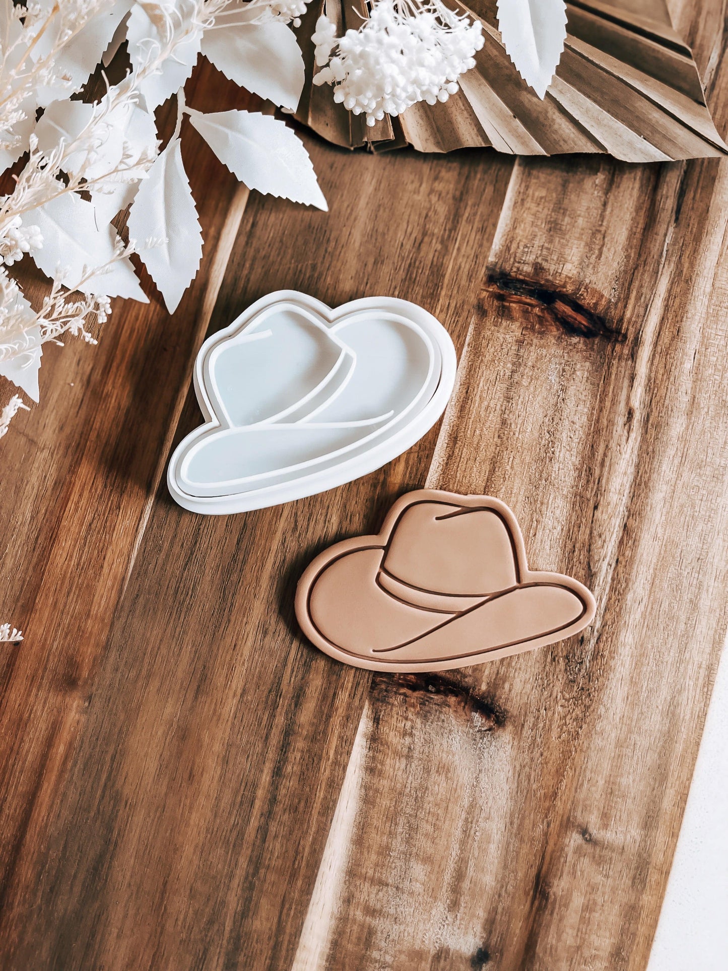 Hat (Cowboy) - Cookie Stamp and Cutter - O'Khach Baking Supplies