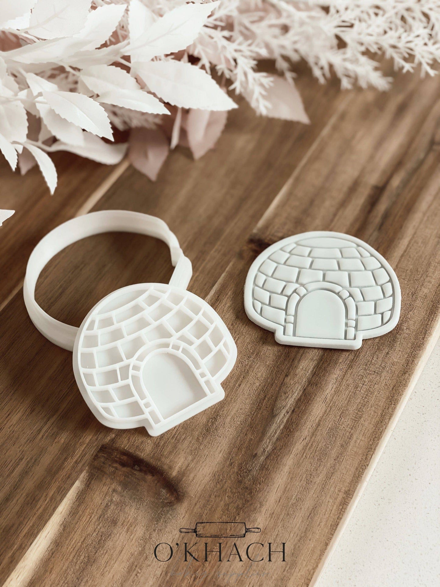 Igloo - Cookie Stamp and Cutter - Fondant & Sugar Cookies