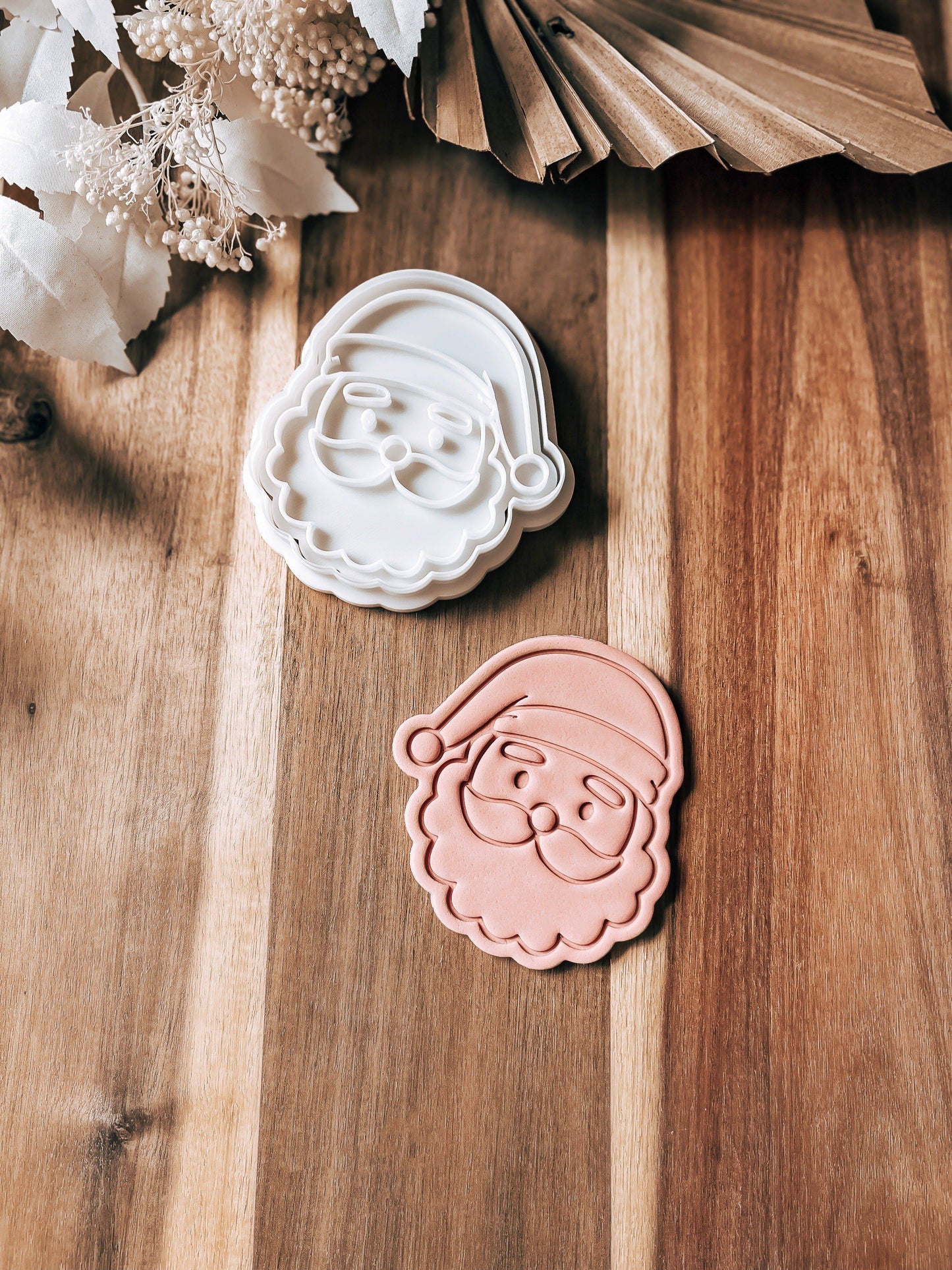 Santa Claus - Cookie Stamp and Cutter - Fondant & Sugar Cookies