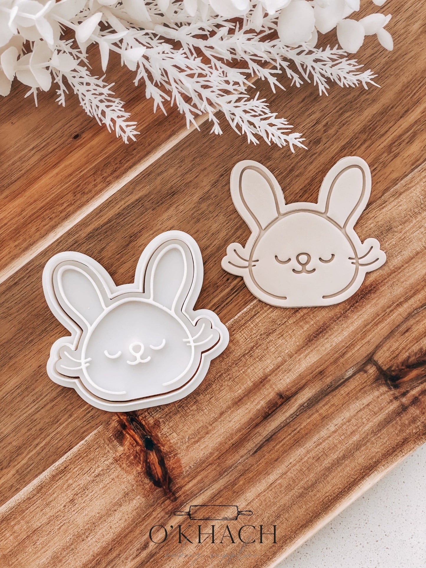 School Bunny Stamp and Cutter - O'Khach Baking Supplies