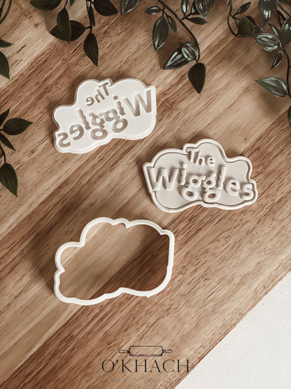 The Wiggles Logo Stamp and Cutter - O'Khach Baking Supplies