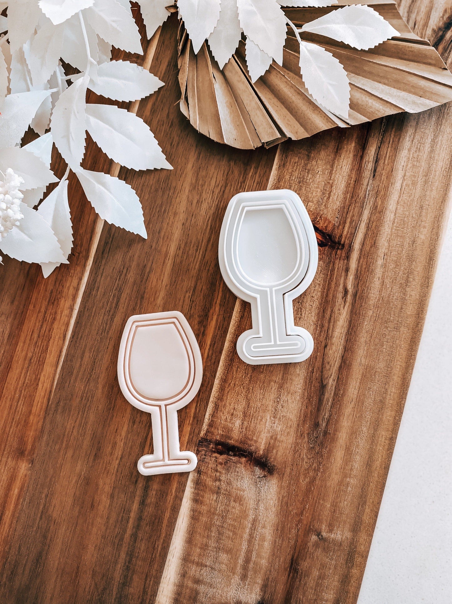 Wine Glass Stamp & Cutter - O'Khach Baking Supplies