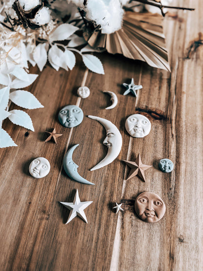 Stars & Moon Silicone Mould - O'Khach Baking Supplies