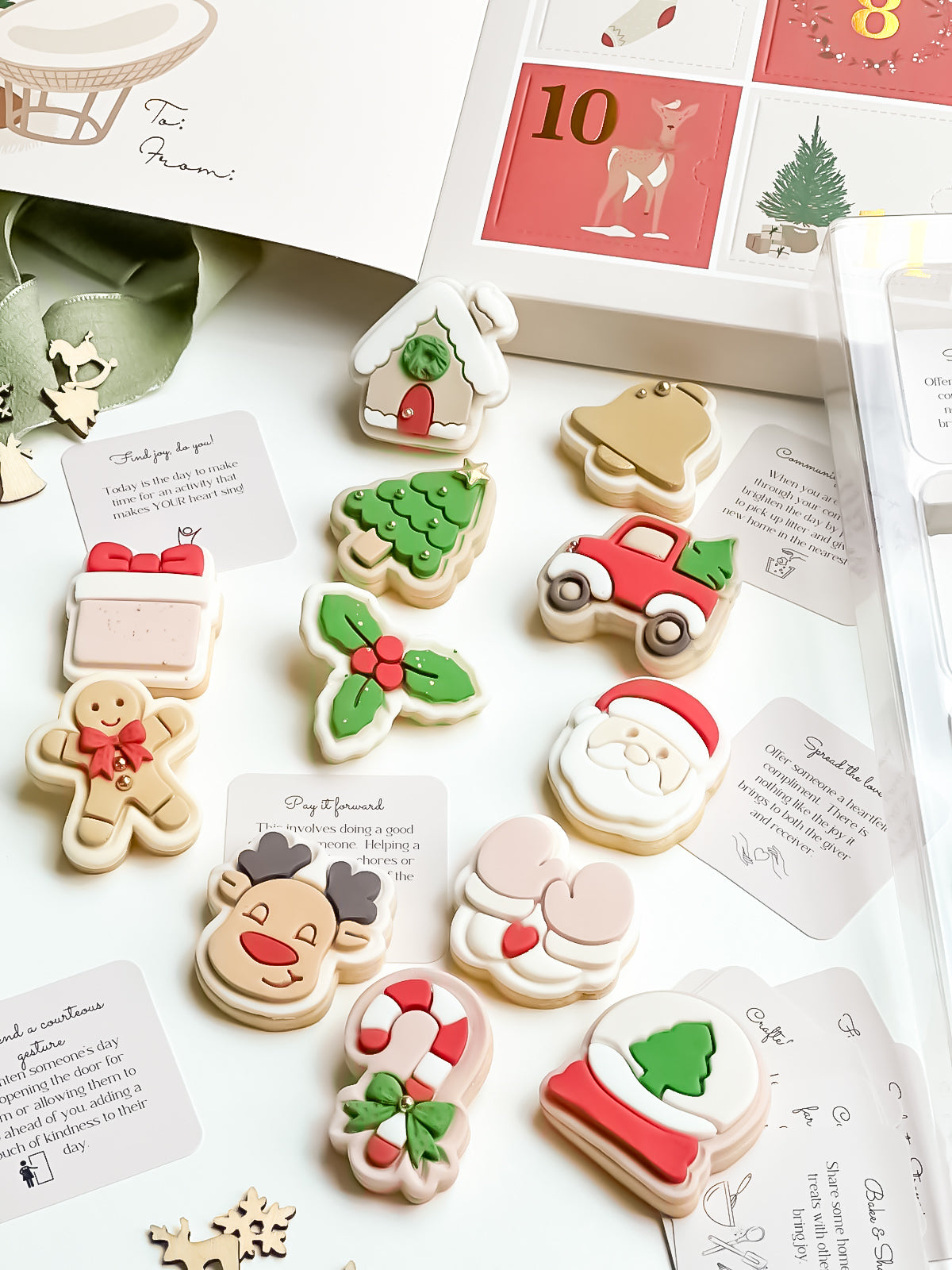 Holiday Advent Cookie Calendar – Limited Edition 12-Day Christmas Treats