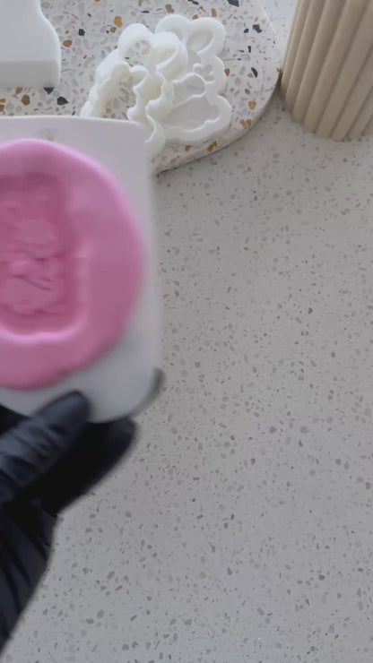 Mini Sunny Bunny (Carrot Balloon) - Cookie Stamp and Cutter