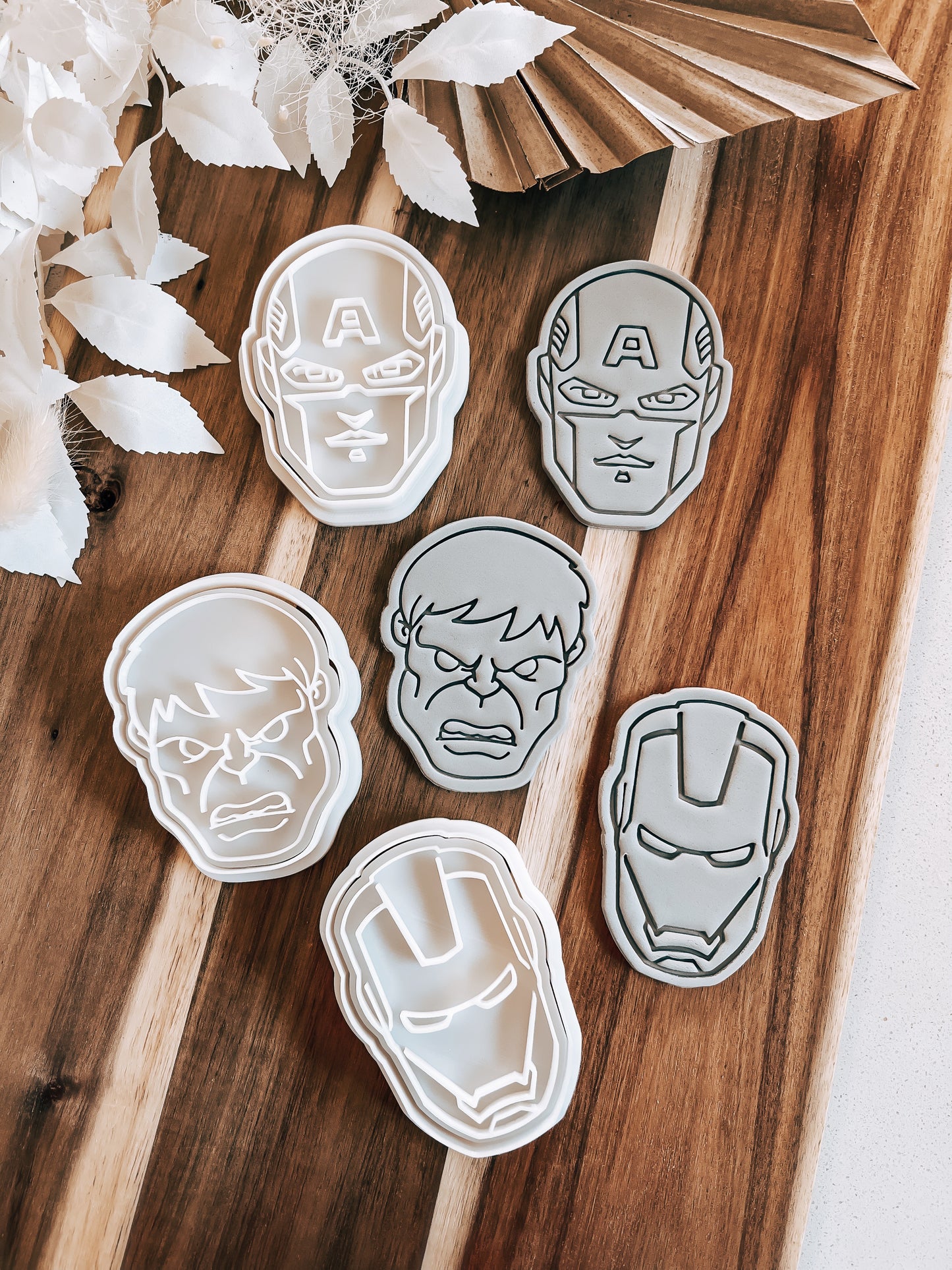 Captain America - Cookie Stamp and Cutter - Premium Stamp & Cutter from O'Khach Baking Supplies - Just $19.00! Shop now at O'Khach Baking Supplies