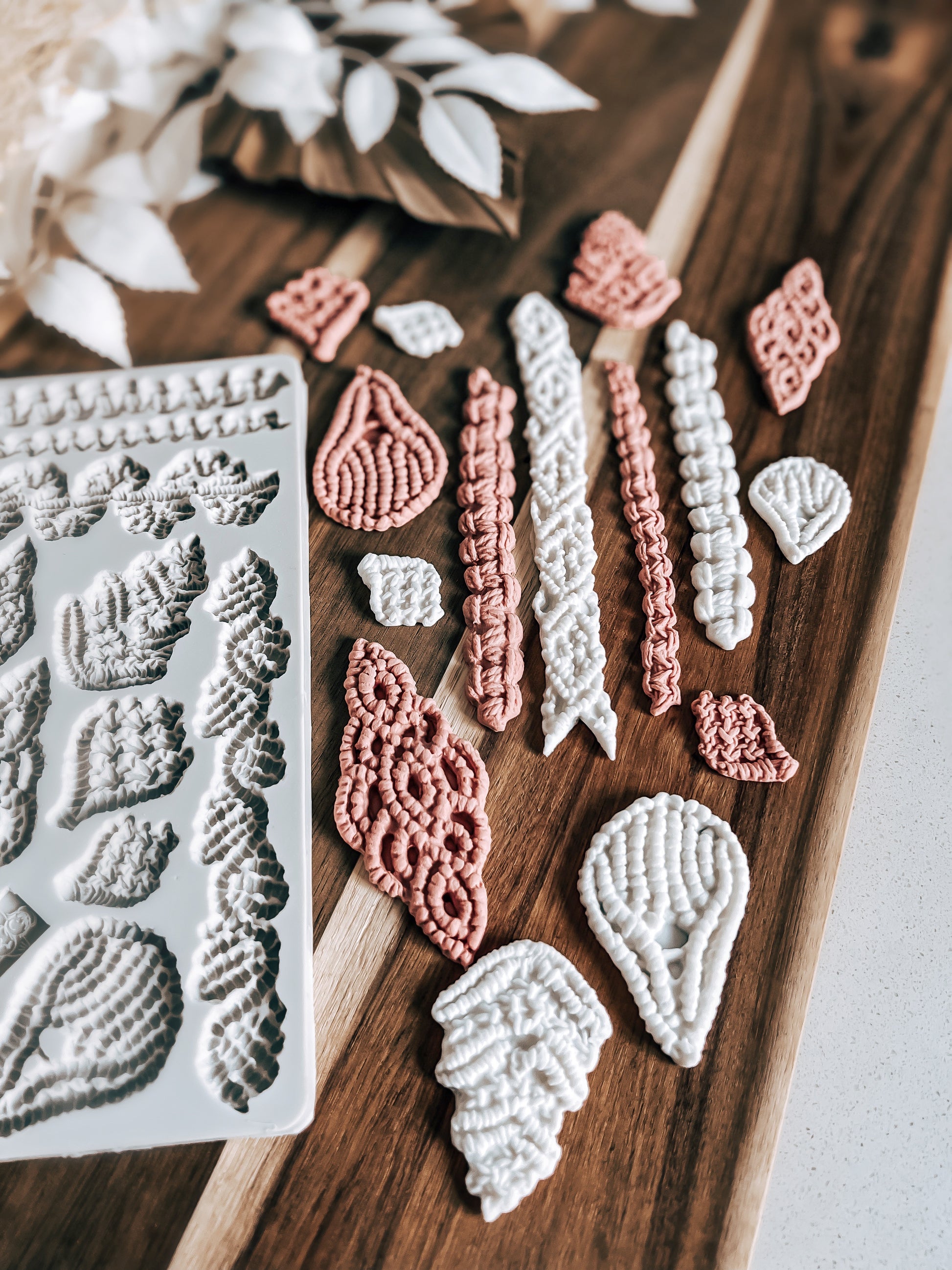 Knitted Macrame Silicone Mould - Premium Moulds from O'Khach Baking Supplies - Just $21.99! Shop now at O'Khach Baking Supplies