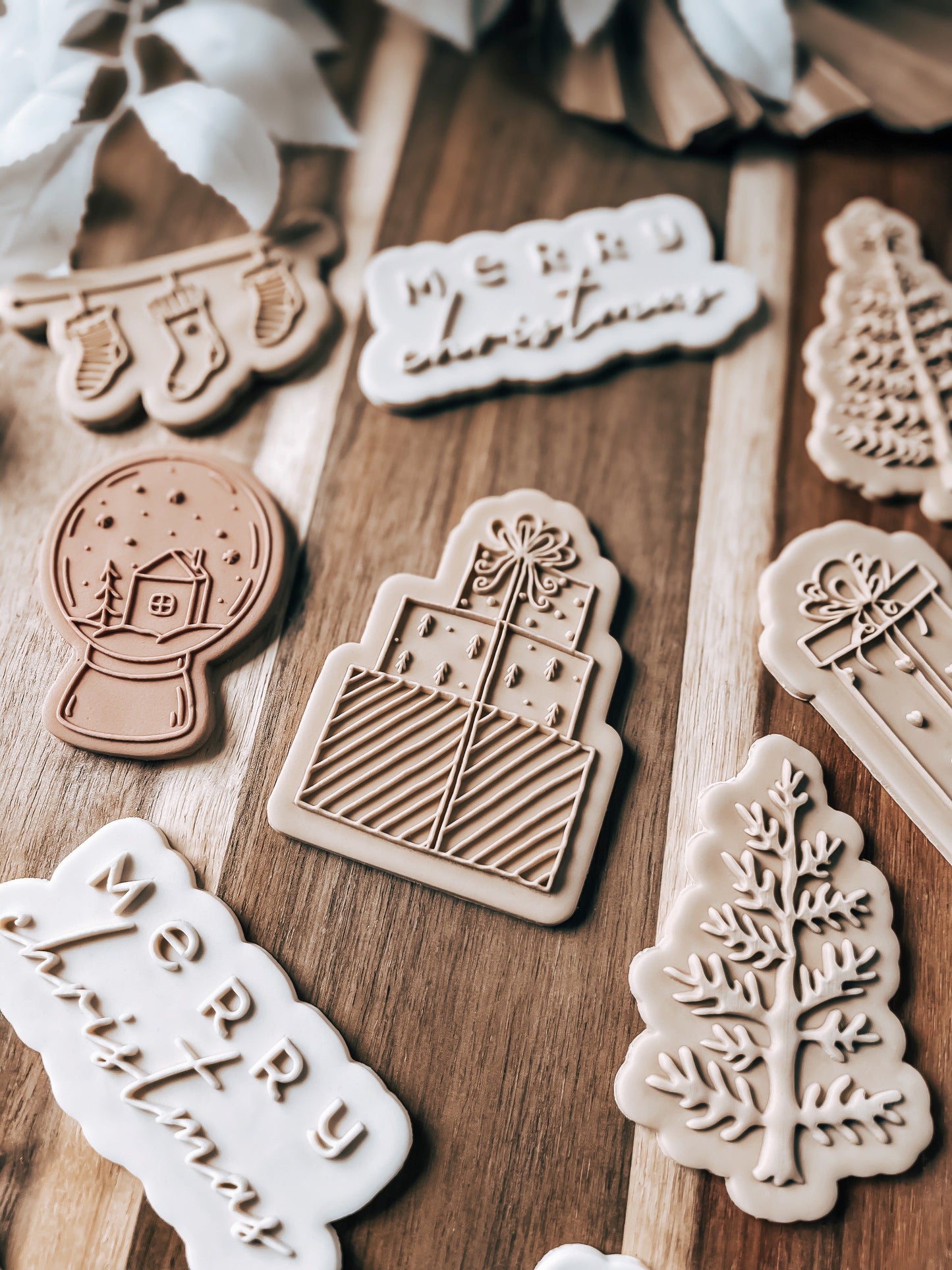 Hanging Stockings 'UP' - Cookie Stamp & Cutter - Fondant & Sugar Cookies