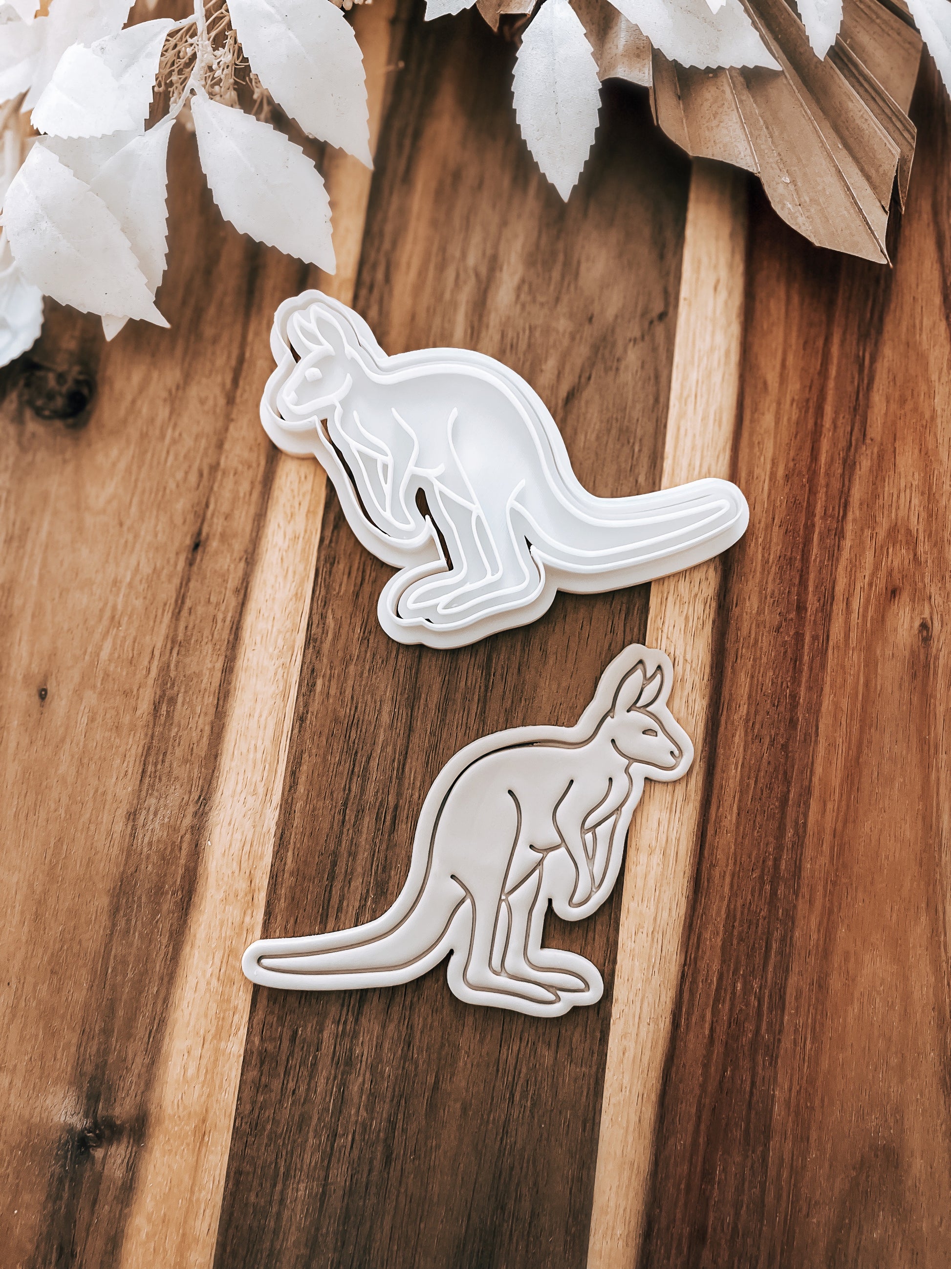 Kangaroo Cookie Cutter and Fondant Embosser - Premium Cutter and Stamp from O'Khach Baking Supplies - Just $20.00! Shop now at O'Khach Baking Supplies