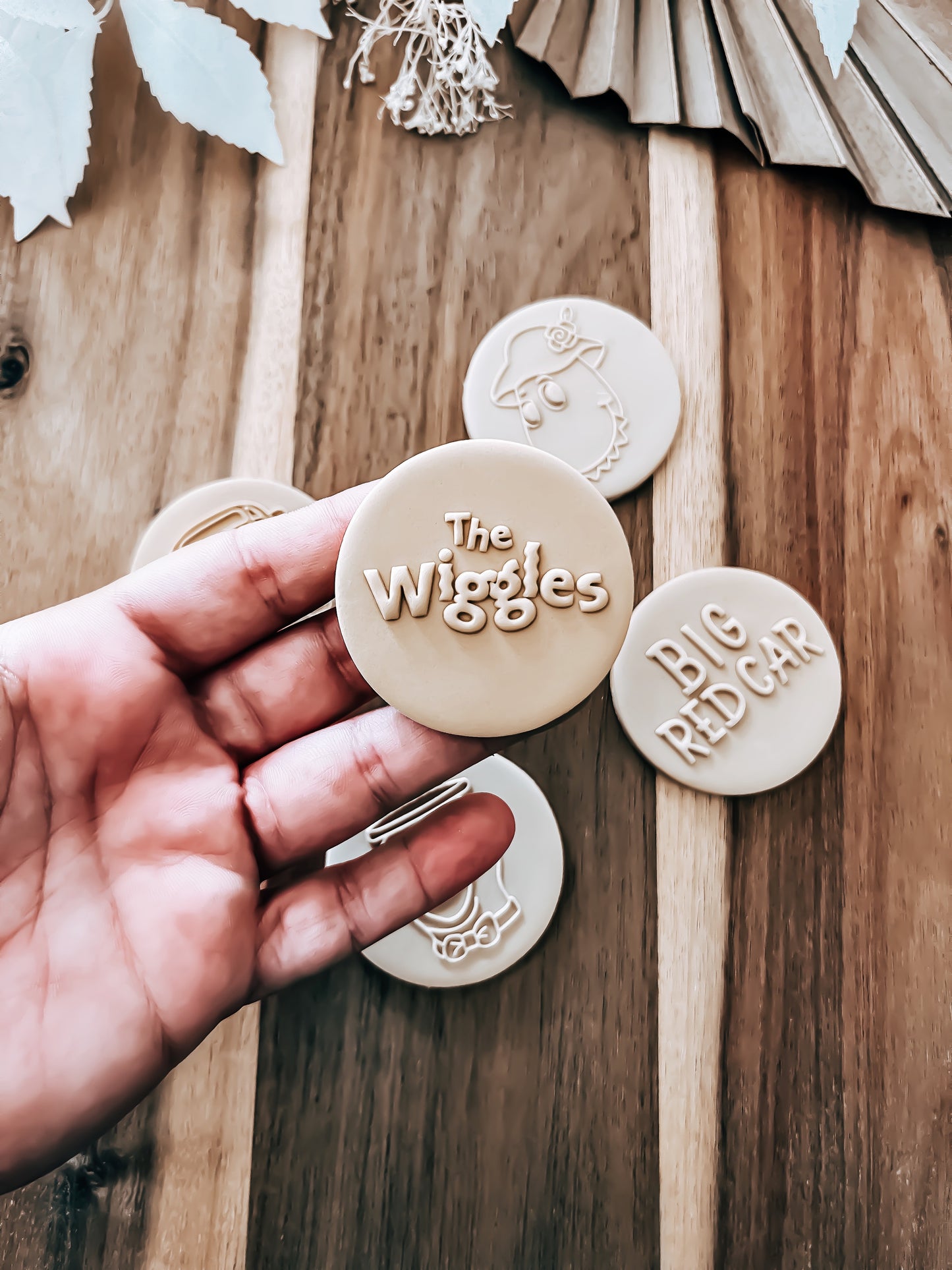 Mini The Wiggles Set 'UP' Cookie Stamps - Premium Stamp from O'Khach Baking Supplies - Just $64.95! Shop now at O'Khach Baking Supplies