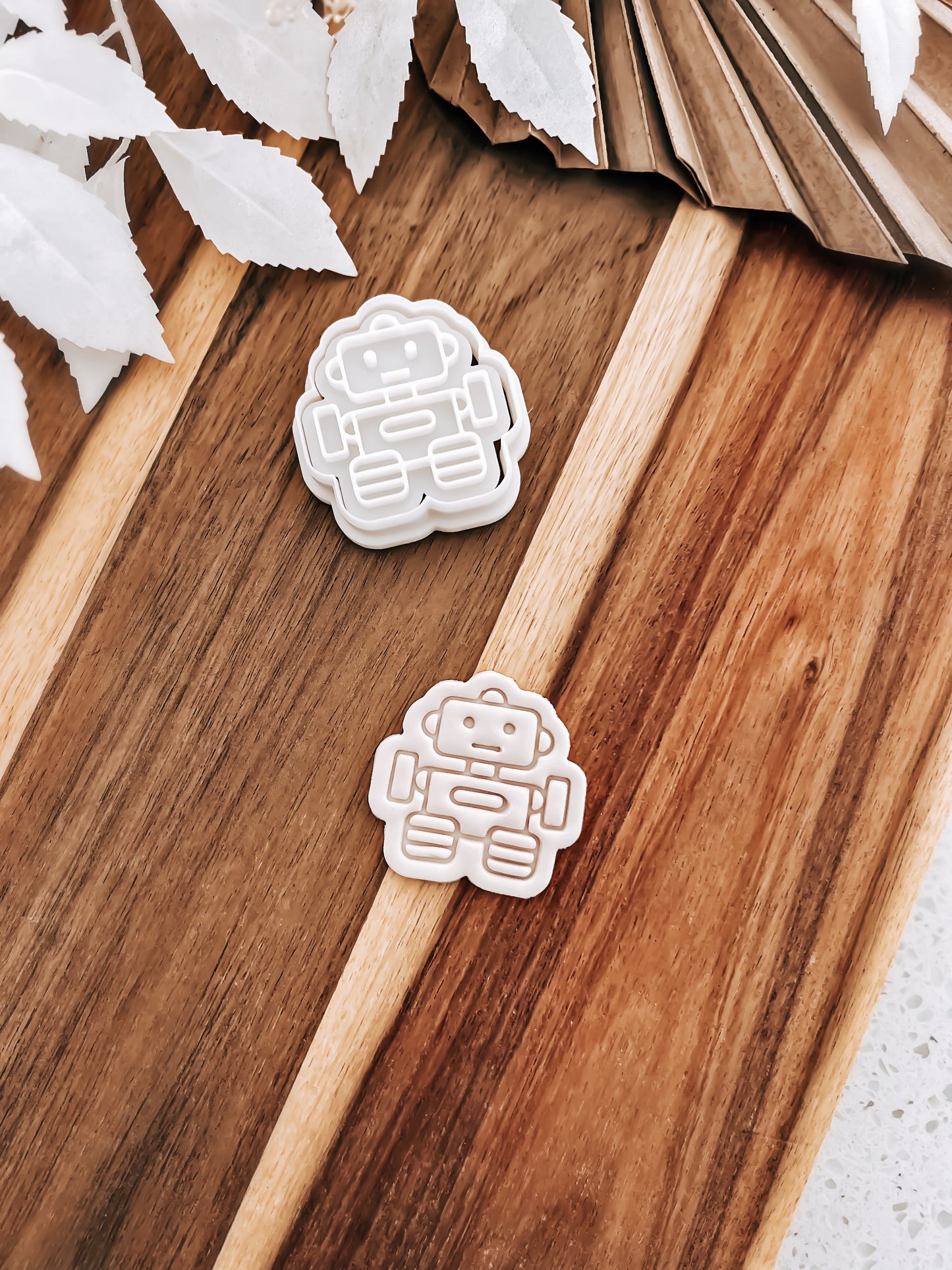 Mini Robot Cookie Stamp & Cutter - Premium Cutter and Stamp from O'Khach Baking Supplies - Just $11.99! Shop now at O'Khach Baking Supplies