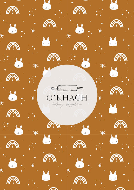 Bohemian Life Pattern No.8 - Edible Image - Premium Edible Image from O'Khach Baking Supplies - Just $16.99! Shop now at O'Khach Baking Supplies