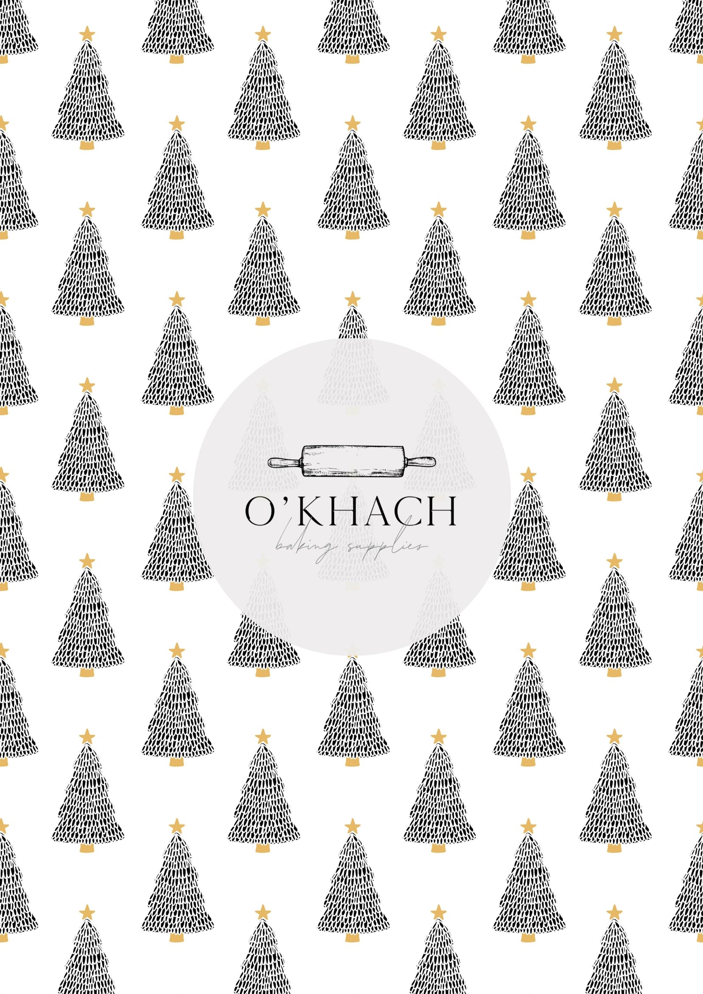 Christmas Details Pattern No.92 - Edible Image - Premium Edible Image from O'Khach Baking Supplies - Just $16.99! Shop now at O'Khach Baking Supplies