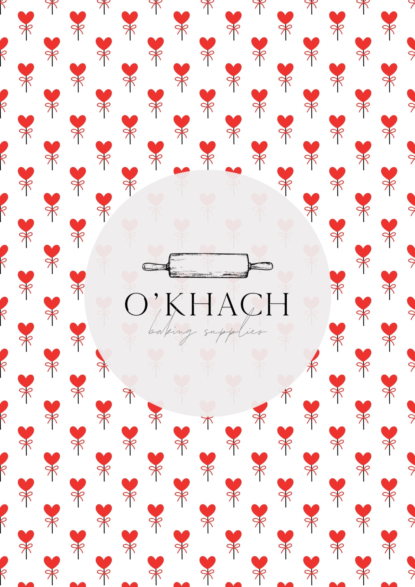 Love Details Pattern No.107 - Edible Image - Premium Edible Image from O'Khach Baking Supplies - Just $16.99! Shop now at O'Khach Baking Supplies