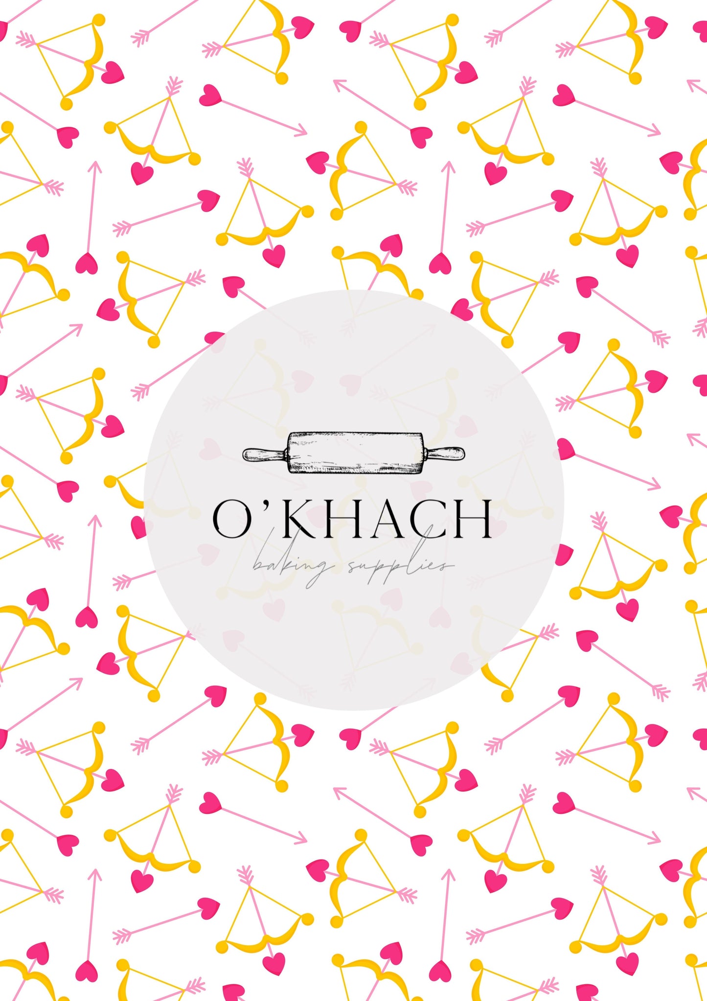 Love Details Pattern No.58 - Edible Image - Premium Edible Image from O'Khach Baking Supplies - Just $16.99! Shop now at O'Khach Baking Supplies