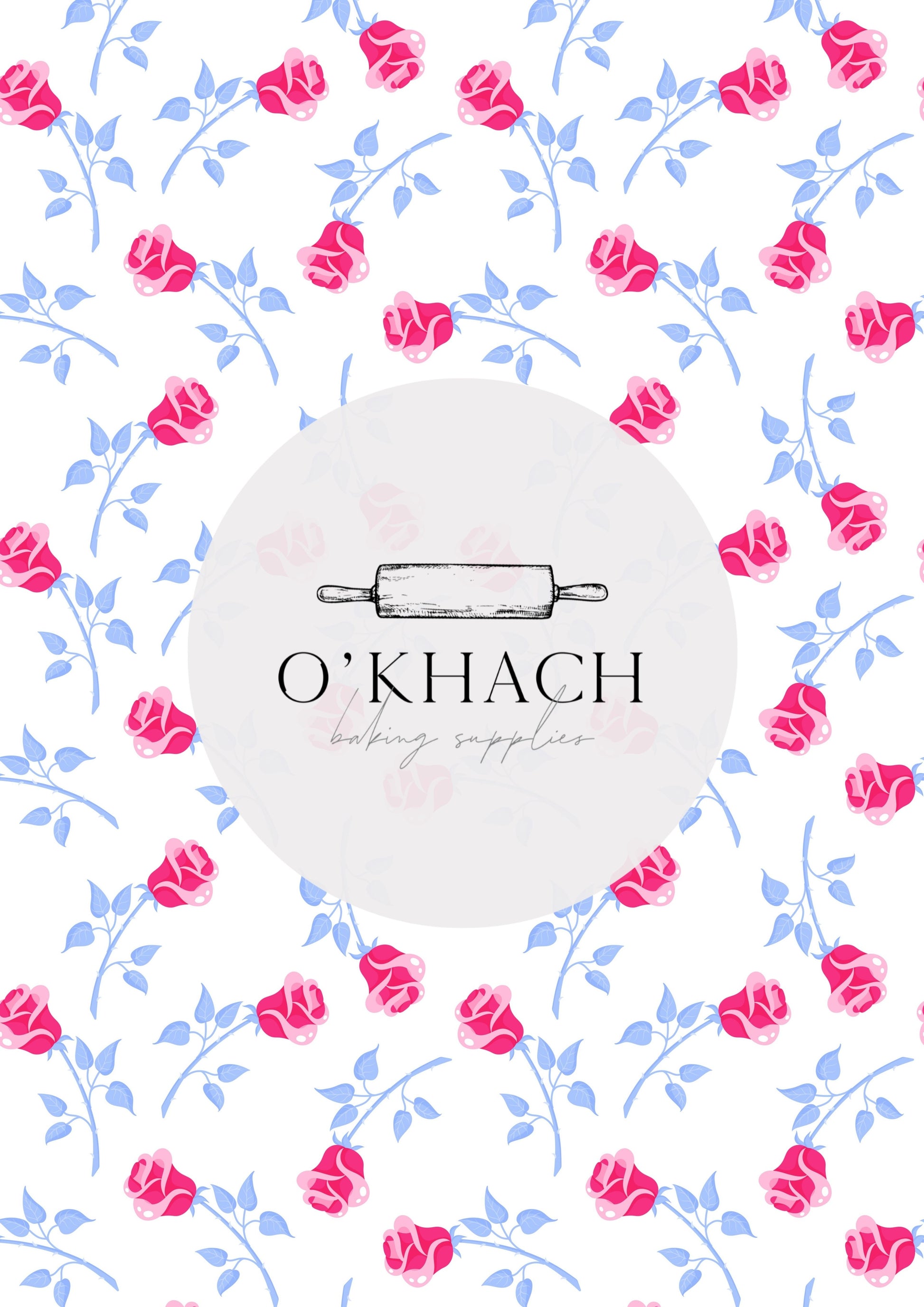 Love Details Pattern No.60 - Edible Image - Premium Edible Image from O'Khach Baking Supplies - Just $16.99! Shop now at O'Khach Baking Supplies