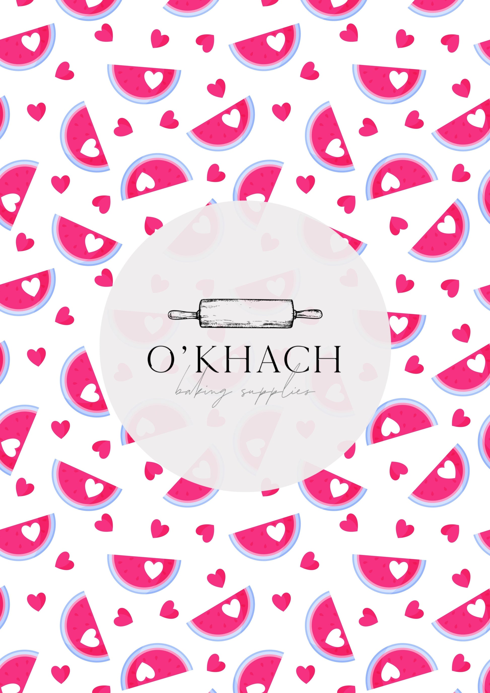 Love Details Pattern No.72 - Edible Image - Premium Edible Image from O'Khach Baking Supplies - Just $16.99! Shop now at O'Khach Baking Supplies