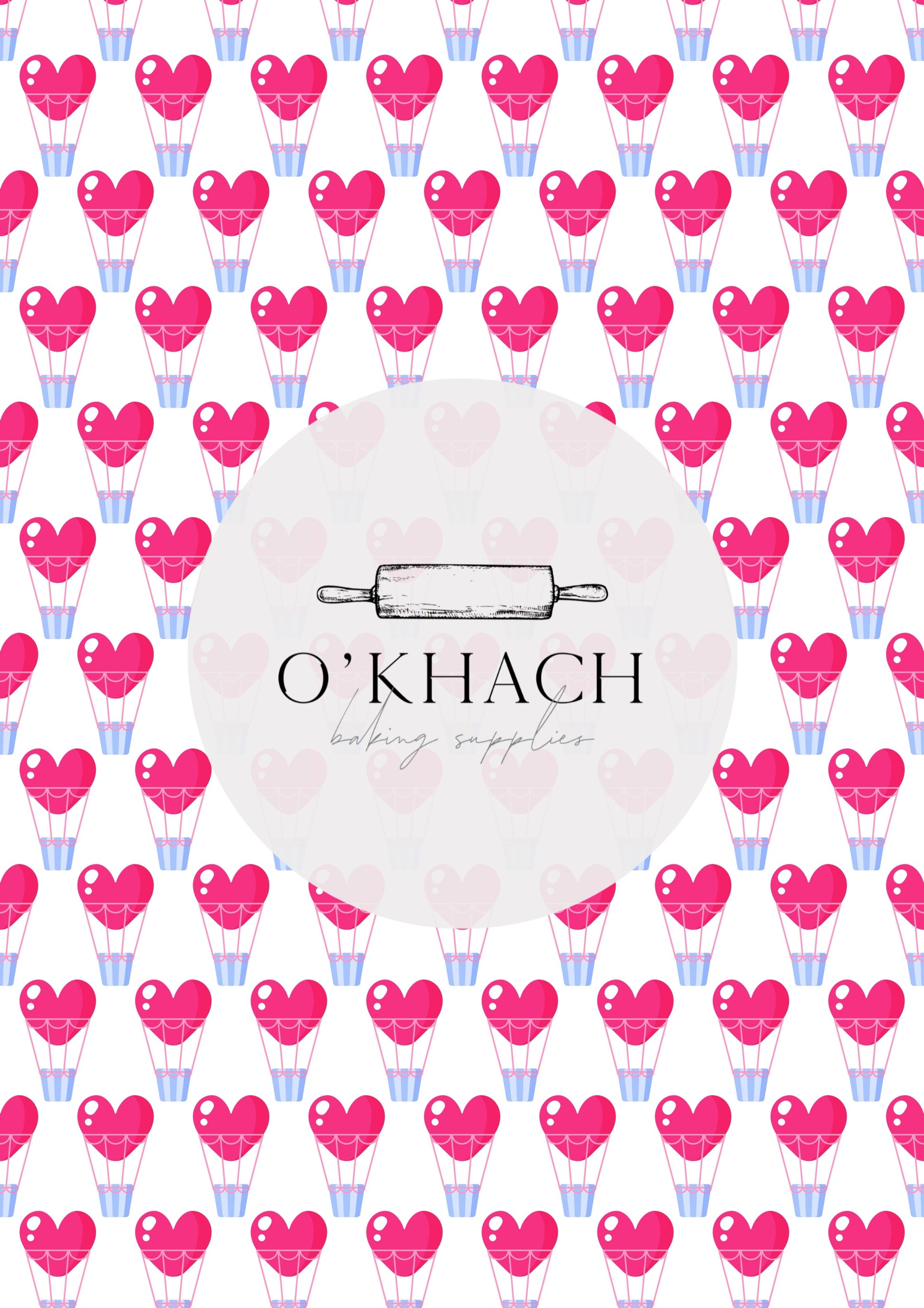 Love Details Pattern No.74 - Edible Image - Premium Edible Image from O'Khach Baking Supplies - Just $16.99! Shop now at O'Khach Baking Supplies