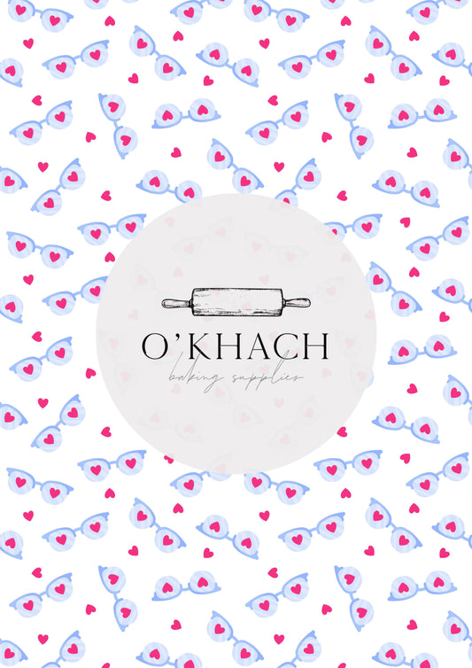 Love Details Pattern No.75 - Edible Image - Premium Edible Image from O'Khach Baking Supplies - Just $16.99! Shop now at O'Khach Baking Supplies