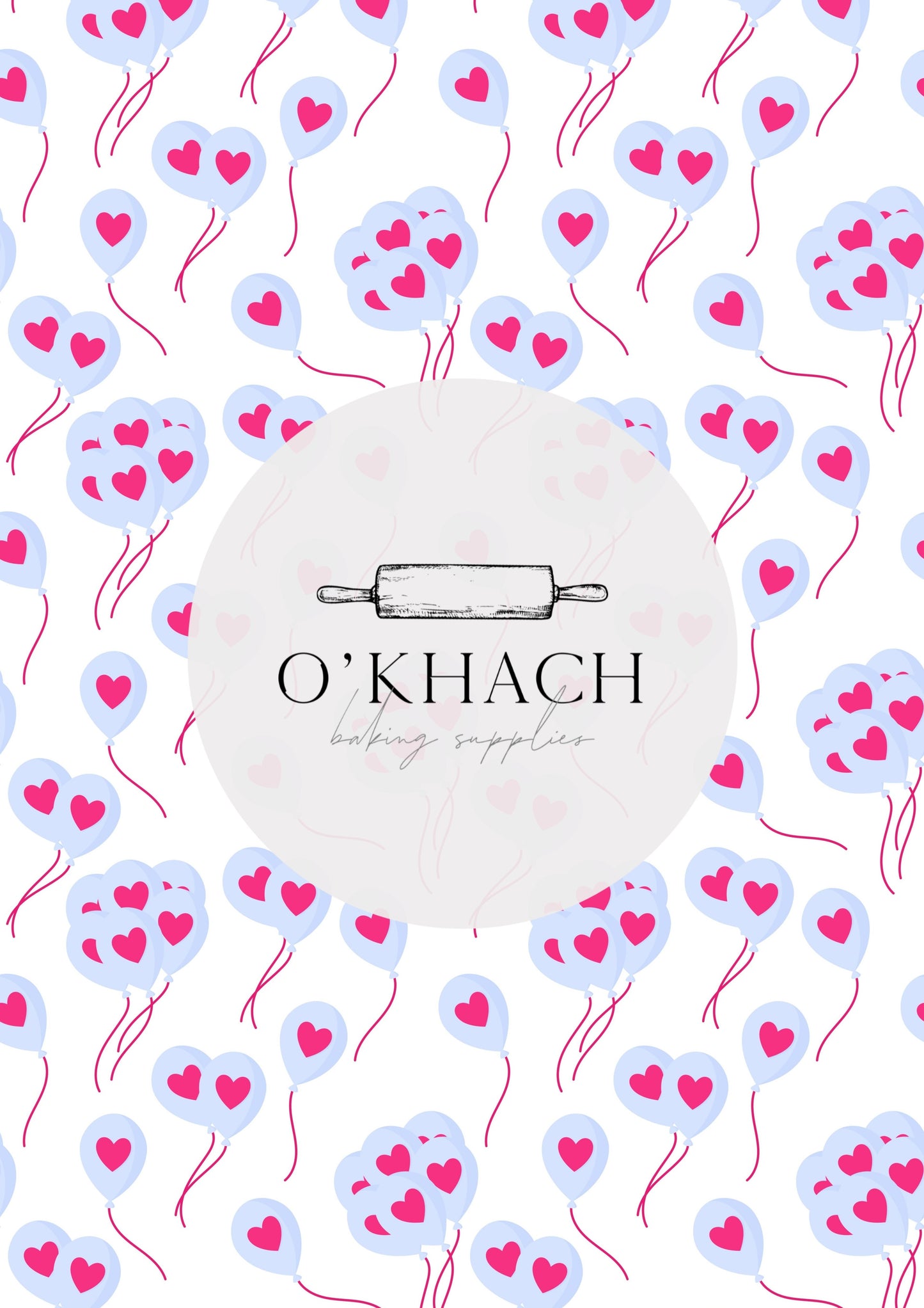 Love Details Pattern No.83 - Edible Image - Premium Edible Image from O'Khach Baking Supplies - Just $16.99! Shop now at O'Khach Baking Supplies