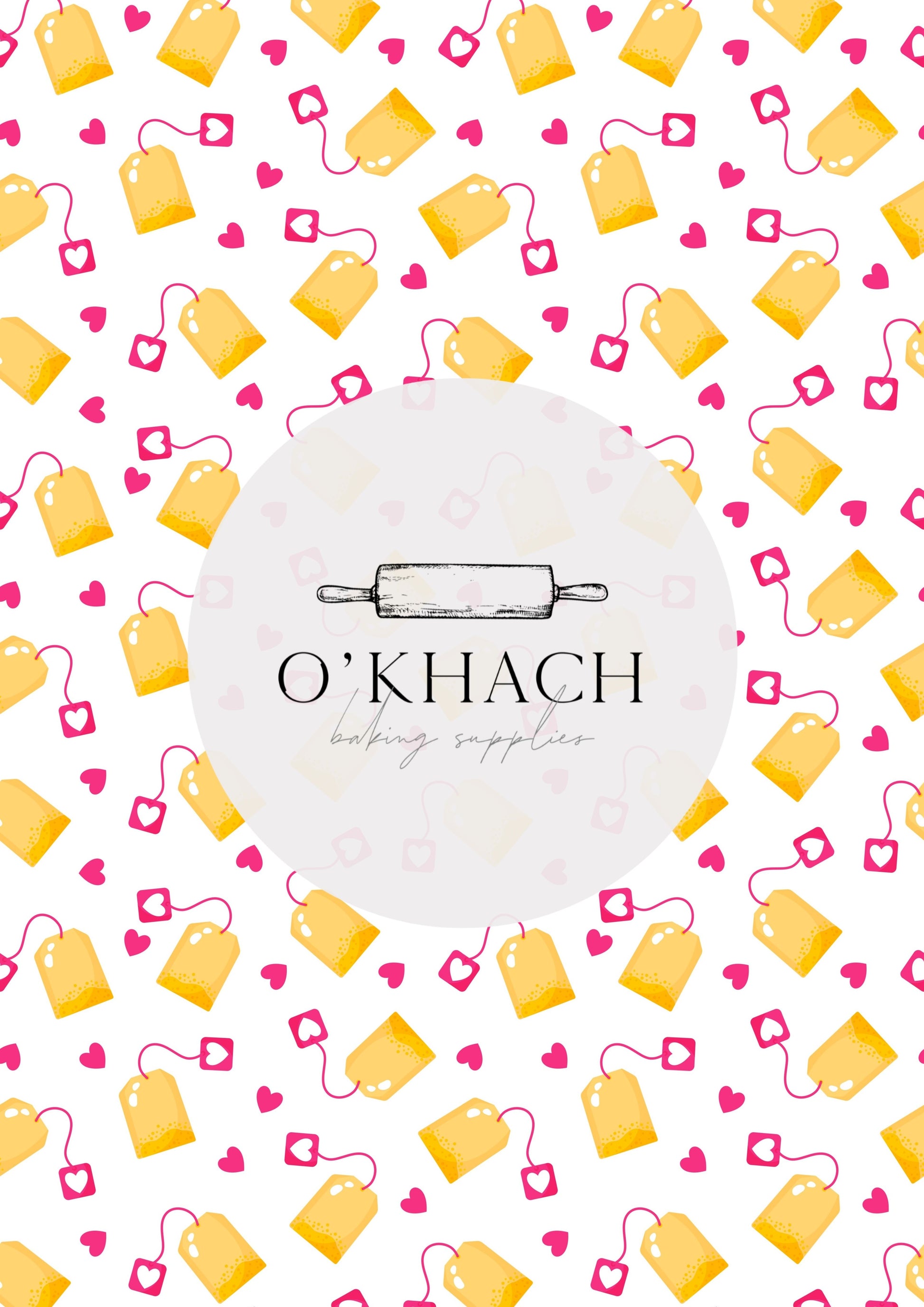 Love Details Pattern No.84 - Edible Image - Premium Edible Image from O'Khach Baking Supplies - Just $16.99! Shop now at O'Khach Baking Supplies