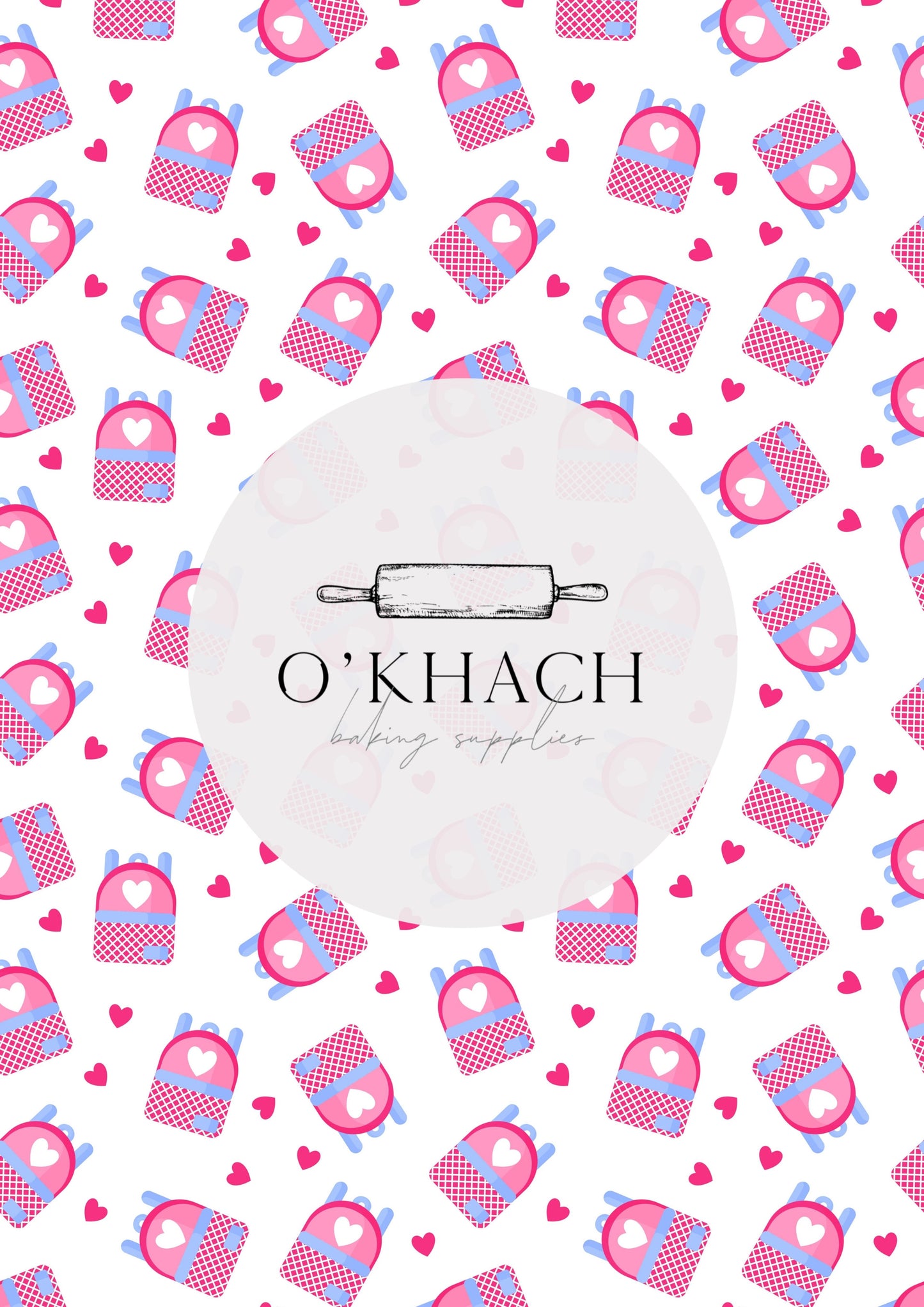 Love Details Pattern No.93 - Edible Image - Premium Edible Image from O'Khach Baking Supplies - Just $16.99! Shop now at O'Khach Baking Supplies