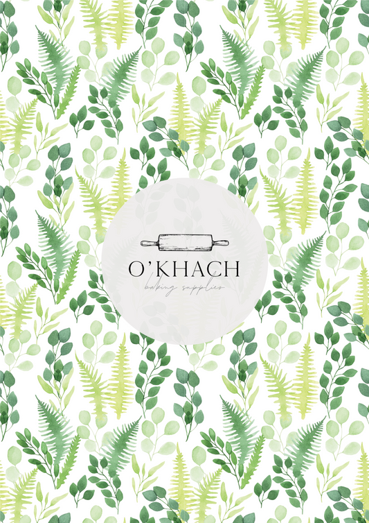 Tropical Watercolour Pattern No.23 - Edible Image - Premium Edible Image from O'Khach Baking Supplies - Just $16.99! Shop now at O'Khach Baking Supplies